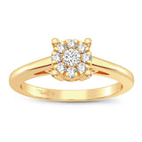 14K 0.14CT Diamond Ring