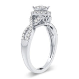 14K 0.38CT Diamond Ring