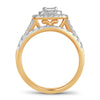 14K 1.00CT DIAMOND BRIDAL RING