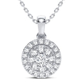 14K 0.33CT DIAMOND PENDANT