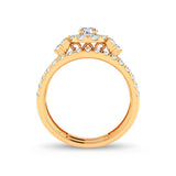 14K 1.00ct Diamond Bridal Ring