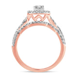 14K 1.00CT Diamond BRIDAL RING