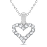 14K 0.25CT Diamond Pendant