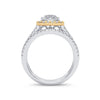 14K 0.75CT Diamond Bridal Ring