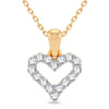 14K 0.25CT Diamond Pendant