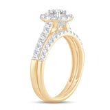 10K 1.00CT DIAMOND BRIDAL RING