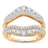 14K 1.00CT Diamond RING GUARD