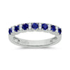 14K 0.10ct Diamond Sapphire Ring