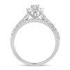 14K 1.00CT Fancy Cut Bridal Ring