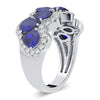 14K 0.50CT Diamond Ring Sapphire