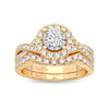 14K 0.75CT Diamond Bridal Ring