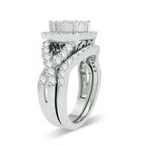 14K 1.50ct Diamond Bridal Ring