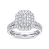 14K 1.00CT Diamond Bridal Ring