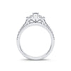 14K 1.00CT Diamond Bridal Ring