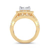 14K 1.50ct Diamond Bridal Ring