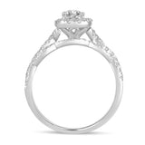 14K 1.00CT DIAMOND BRIDALRING