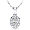 14K 0.25CT Diamond Pendant