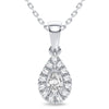 14K 0.25CT Diamond Pendant