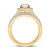 14K 0.62CT Diamond Bridal Ring