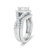 14K 1.00ct Diamond Bridal Ring