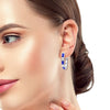 14K 0.04CT Diamond Sapp Earring