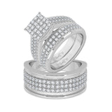 14KW 2.00CT Diamond Trio Set