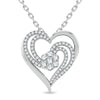 14K 0.50CT Diamond Pendant