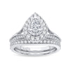 14K 0.96CT Diamond Bridal Ring
