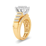 10K 1.00CT Diamond Ring