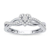 10K 0.20CT Diamond Ring