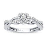 10K 0.20CT Diamond Ring