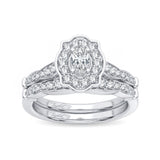 14k 0.50ct Diamond Bridal Ring