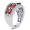 14K 0.33CT Diamond Ruby Ring