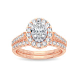 14K 1.00CT Diamond Bridal Ring