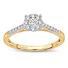 14K 0.35CT Diamond ring