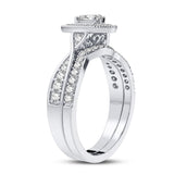 14K 0.60CT Diamond Bridal Ring