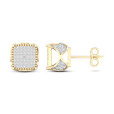 10K 0.33CT Diamond Earring