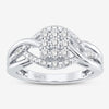 10K 0.10CT DIAMOND RING