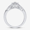 10K 0.10CT DIAMOND RING