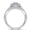 10K 1.00CT DIAMOND RING