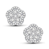 14K 1.00CT DIAMOND EARRING