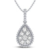 14K 0.40CT DIAMOND PENDANT