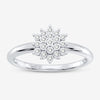 10K 0.10CT DIAMOND RING