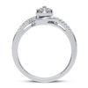 10K 0.15CT DIAMOND RING