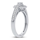 10K 0.25CT DIAMOND RING