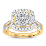 10K 0.50CT DIAMOND RING