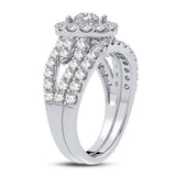 10K 1.75CT DIAMOND BRIDAL RING