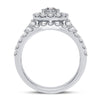 10K 1.75CT DIAMOND BRIDAL RING