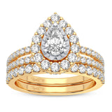 14K 1.50CT DIAMOND BRIDAL RING