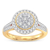 10K 0.50CT DIAMOND RING